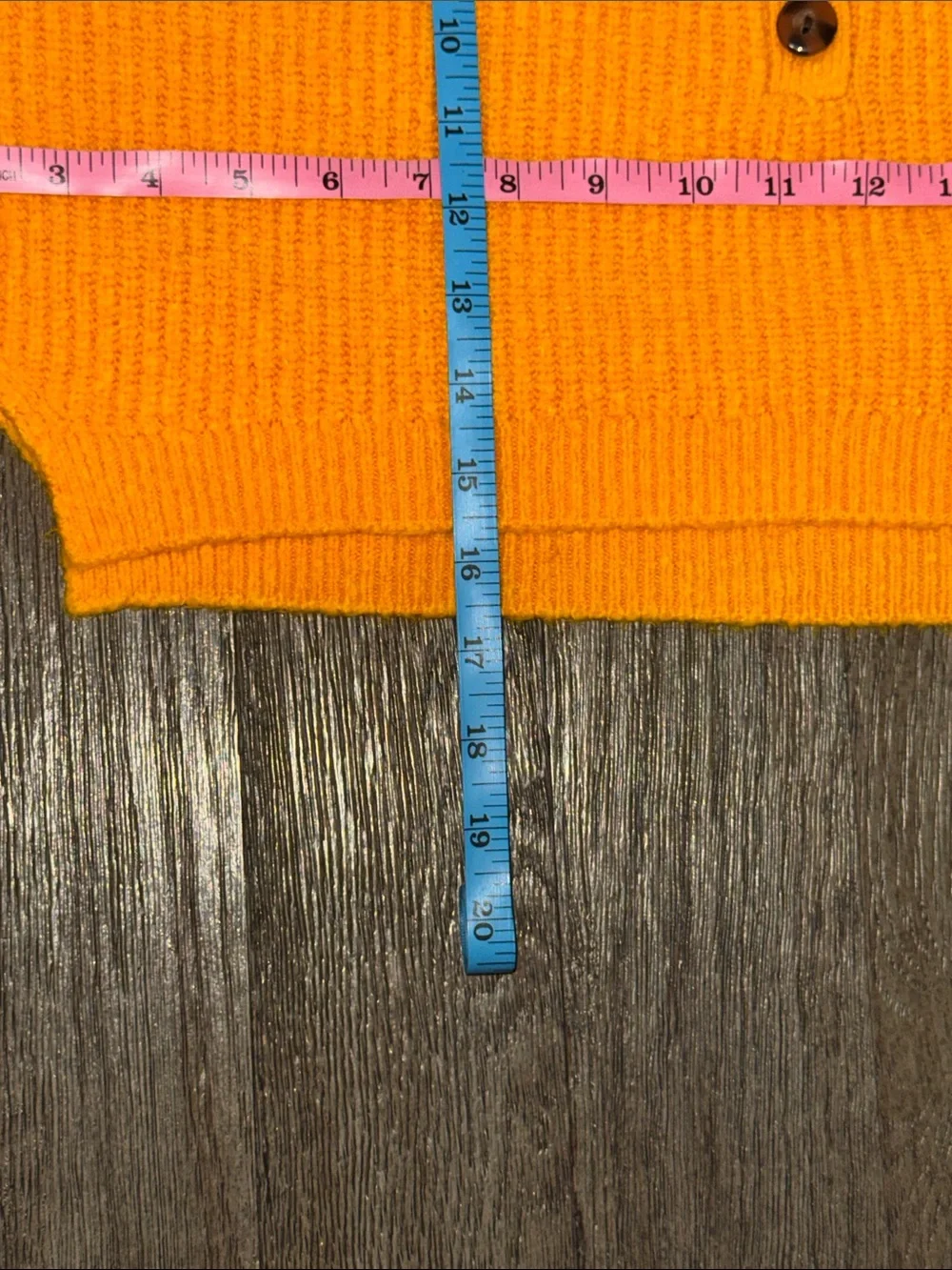BDG Harlow Henley Sweater Gold
